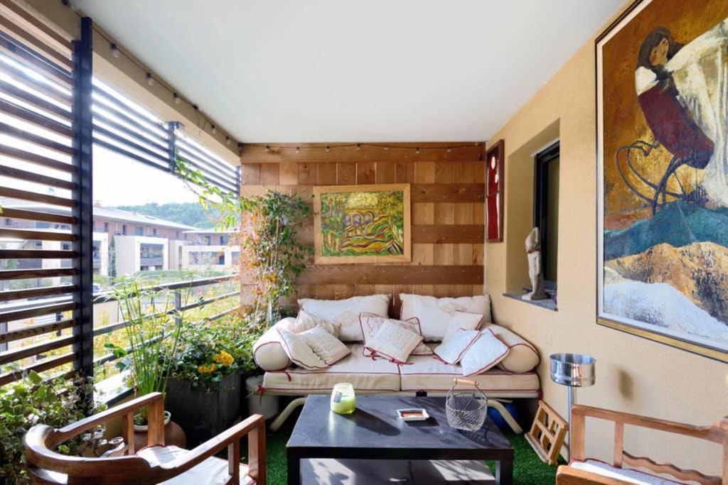 Le Precieux - Superbe Appart Confort Avec Grande Terrasse De 25M2 - Parking Prive Proche Centre Ville D'Aix En Provence - Hopital Hpp - Creps Aix-en-Provence Ngoại thất bức ảnh